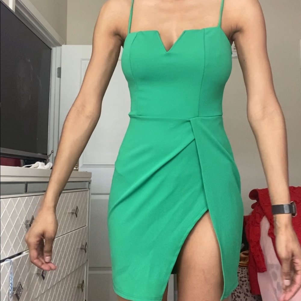 Green S NWT FASHIONNOVA dress